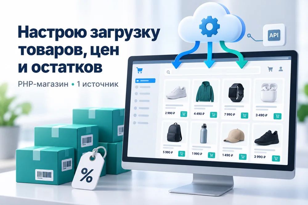 Загрузка цен и остатков