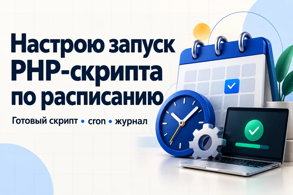 Запуск PHP по расписанию