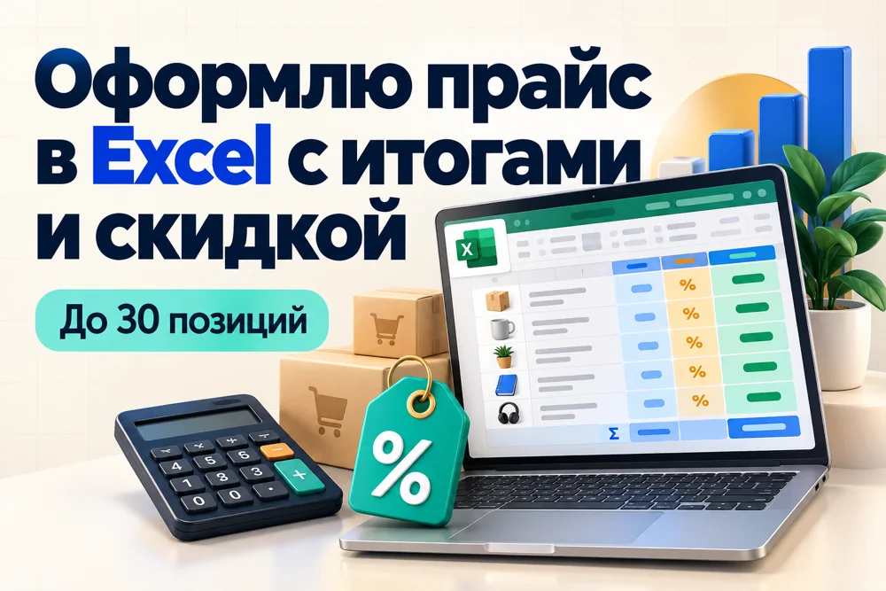 Прайс в Excel