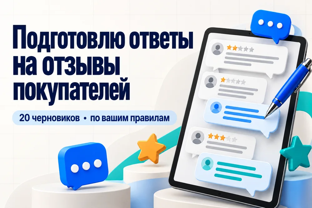Ответы на отзывы